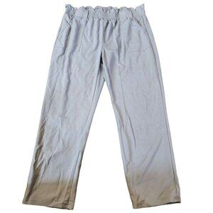 Freeprance Plus Size XXL Gray Business Casual Straight Leg Pants